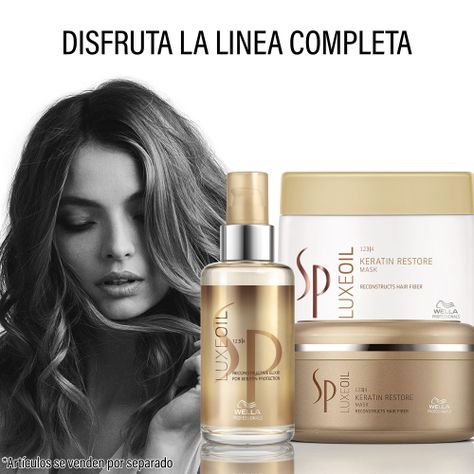 Aceite Cabello Sp Luxe Oil Wella 100 Ml Protege Keratina-5