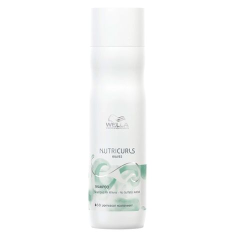 Shampoo Wella Nutricurls Para Rizos Sin Sulfatos 250ml-0