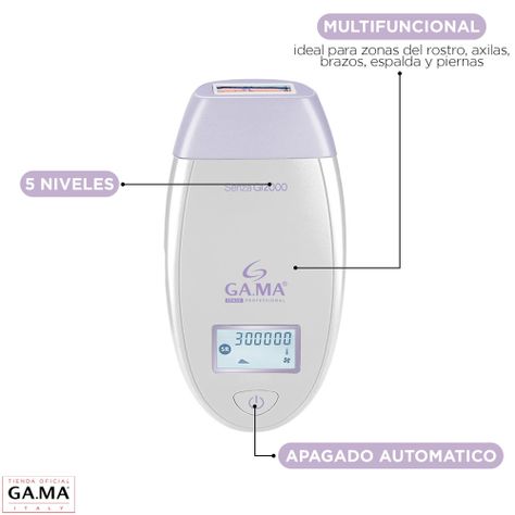 Depiladora Permanente Laser Ipl Gama Senza Gl2000 Corporal-2