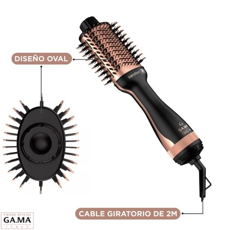 Cepillo Secador Modelador Y Voluminizador Gama Keration 3d-1
