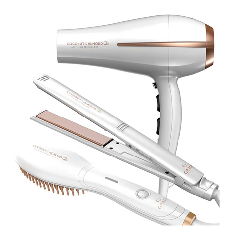 Pack Trio Secador + Alisador + Cepillo Gama Coconut & Almond-0