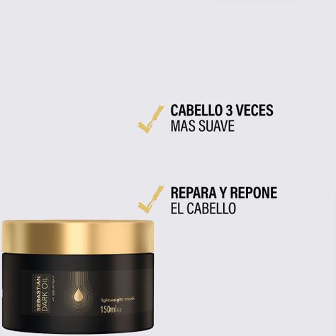  Tratamiento Capilar Dark Oil Sebastian Styling 150 Ml-2