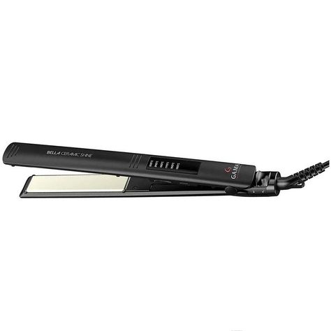 Plancha Alisadora Gama Elegance Bella Ceramic Shine Ion Led-0