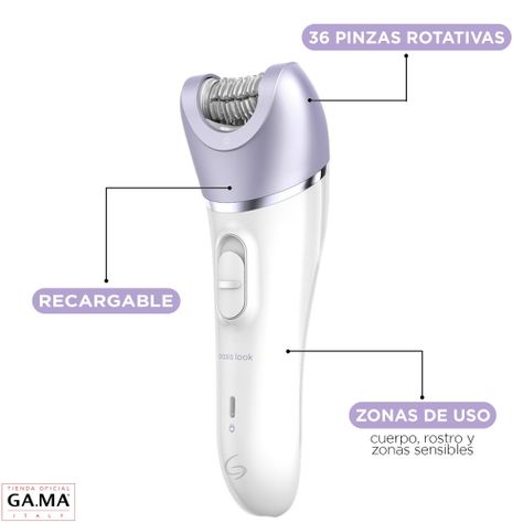 Depiladora De Pinzas Gama Oasis Look Usb Carga Uso En Seco Y Húmedo-4