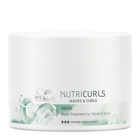 Mascarilla Nutritiva Wella Nutricurls Para Pelo Rizado 150ml-0