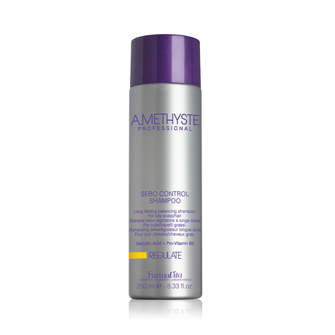 Shampoo Regulador Farmavita Amethyste Sebo Control 250ML-0