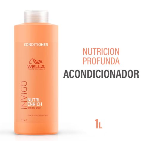 Acondicionador Wella Invigo Nutri Enrich 1000 Ml Hidratación-1