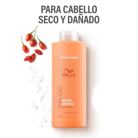 Acondicionador Wella Invigo Nutri Enrich 1000 Ml Hidratación-2