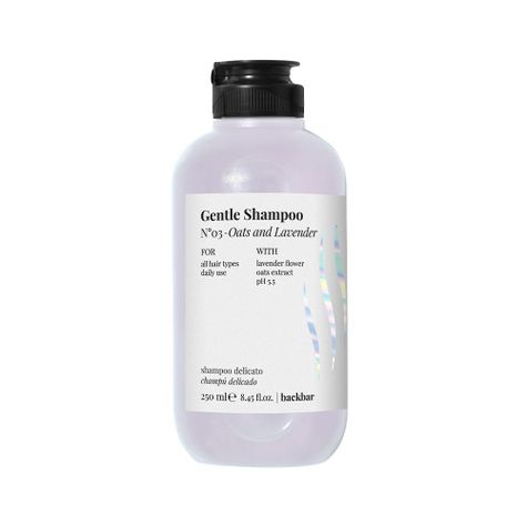 Shampoo Hidratante Farmavita Back Bar Gentle Avena Lavanda 250ML-0