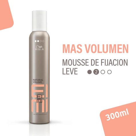 Mouse Fijador Wella Eimi Natural Volume 300ml Fijación Leve-1