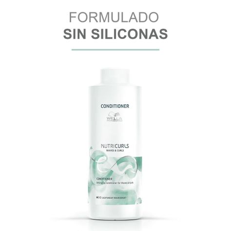 Acondicionador Desenredante Wella Nutricurls Rizos 1000 Ml-2
