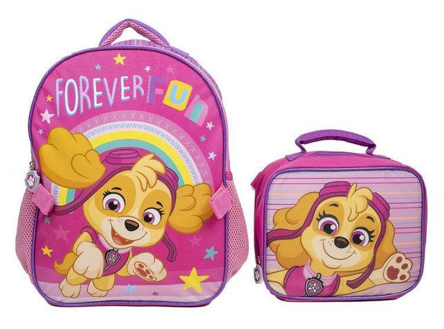 Mochila Escolar Paw Patrol con Lonchera-0