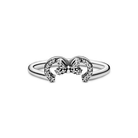 Anillo en Plata Disney Silueta de Minnie-0