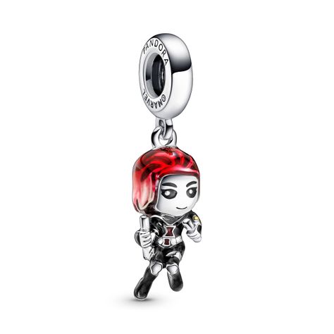 Charm Colgante Viuda Negra De The Avengers De Marvel-0