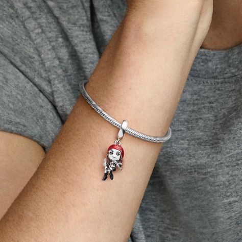 Charm Colgante Viuda Negra De The Avengers De Marvel-1