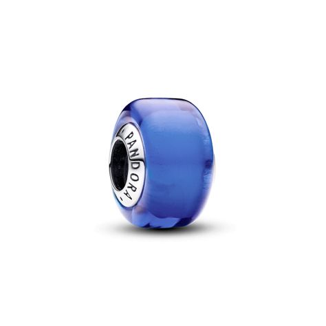 Charm Mini Cristal de Murano Azul-0