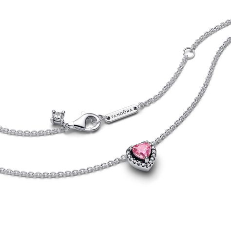 Collar en Plata Corazón en Relieve-1