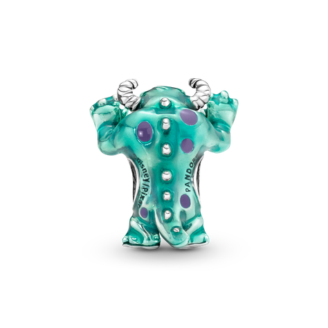 Charm en Plata Disney Pixar Sulley Esmaltes Diversos-1