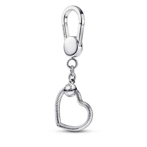 Colgante en Plata Pequeno Corazon Porta Bolso-0