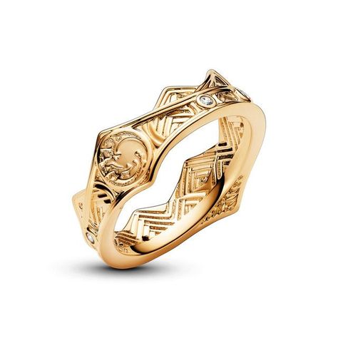 Anillo Corona Casa de Dragón de Juego de Tronos en Shine-1