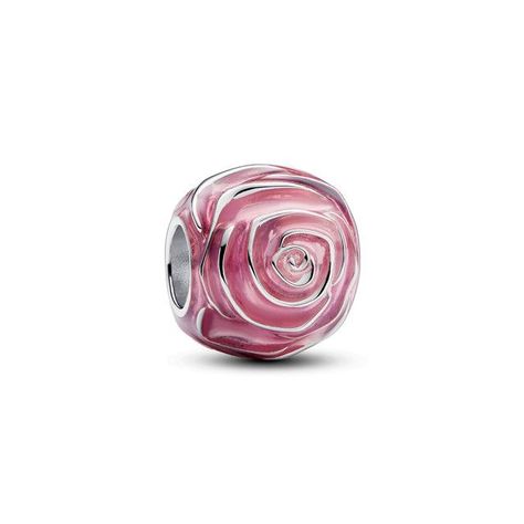 Charm Rosa Rosa Floreciendo-0