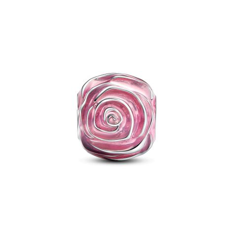 Charm Rosa Rosa Floreciendo-1