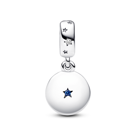 Dije Colgante en Plata Amor de Familia Piedras Mixtas-1