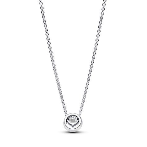 Collar Halo Redondo Brillante-2