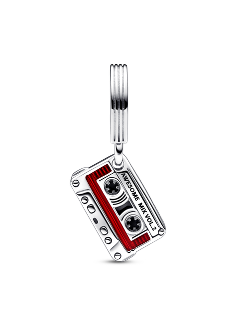 Dije en Plata Cinta de Casete Marvel Guardianes de la Galaxia -0