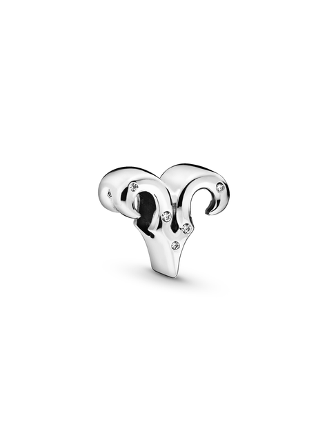 Charm del Zodíaco Aries Resplandeciente-0