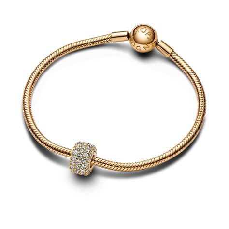 Charm Triple Fila Brillante en Pavé Shine-2