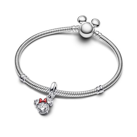 Charm Colgante Silueta de Minnie Mouse de Disney-2