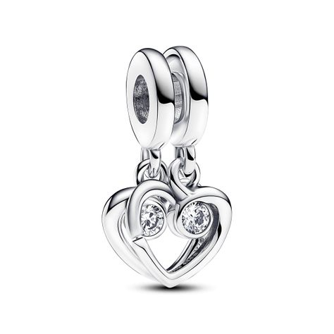 Charm Colgante en Plata Divisible Para Siempre-0