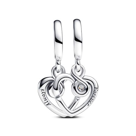 Charm Colgante en Plata Divisible Para Siempre-1