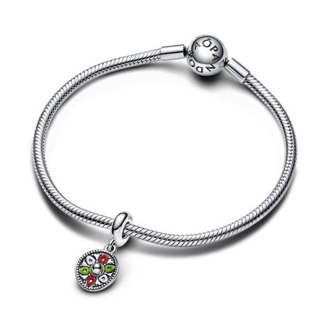 Charm Colgante en Plata Sombrero  Esmaltes Diversos-2