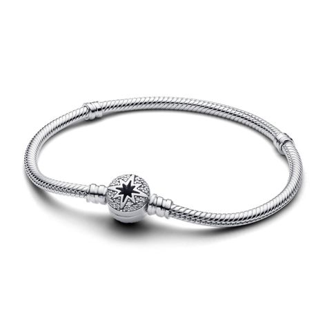 Brazalete Moments Cadena de Serpiente Cierre de Estrella Polar-0