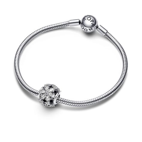 Charm en Plata Timeless Racimo Redondo de Herbario Atemporal -0