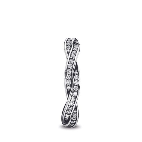 Anillo en Plata Giro del Destino y Circonia Clara-1