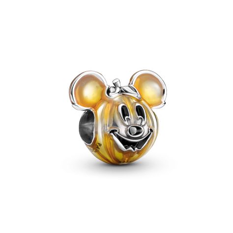Charm Calabaza Mickey Mouse de Disney Sin piedra Talla única-0