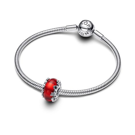 Charm de Cristal de Murano Magia Navideña-1
