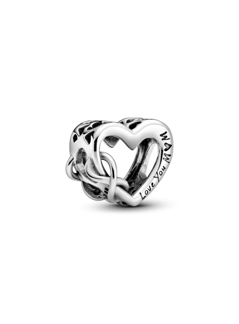 Charm Corazón con Infinito Yo Te Amo Mamá-0