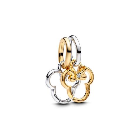 Charm Colgante Divisible Mickey Mouse & Minnie Mouse Disney-0
