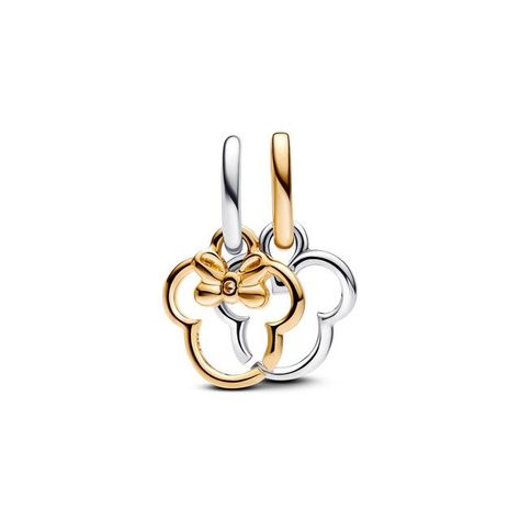 Charm Colgante Divisible Mickey Mouse & Minnie Mouse Disney-1