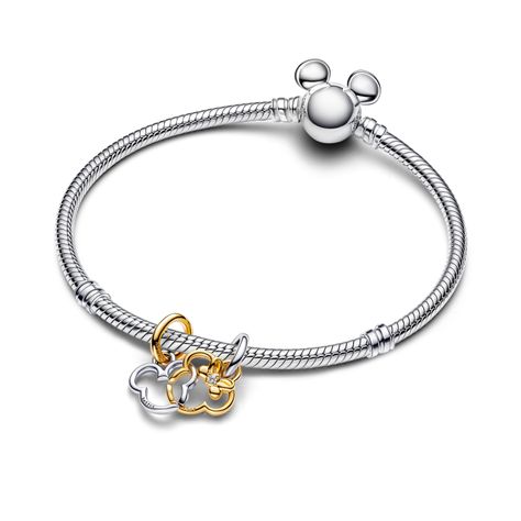 Charm Colgante Divisible Mickey Mouse & Minnie Mouse Disney-2