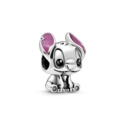 Charm en Plata Disney Lilo y Stitch con Esmaltes Diversos.-0