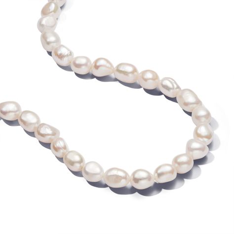 Collar Perlas Cultivadas de Agua Dulce Cierre Barra T-0