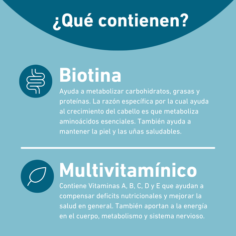 Gomitas Eterna de Biotina, Vitaminas y Minerales-4
