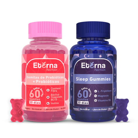 Pack Gomitas Eterna de Probióticos y para el Sueño-0