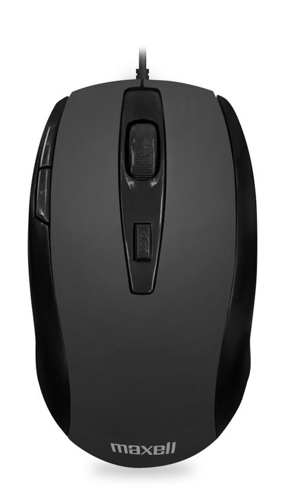 Mouse Óptico Maxell 5 Botones MOWR-105 Negro-0
