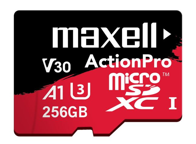 Tarjeta MicroSD Maxell 256GB UH-3 8K 100MB/S-1